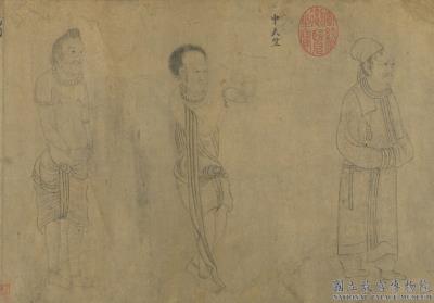 图片[3]-Copy of Emperor Yuan of Liang’s “Foreign Visitors Coming to Court”-China Archive